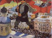 Boris Kustodiev The Bolshevik oil painting